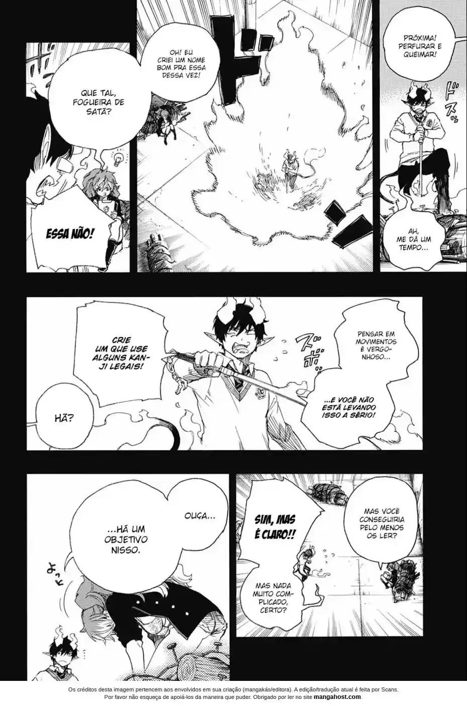 Read Blue Exorcist pt Manga Online