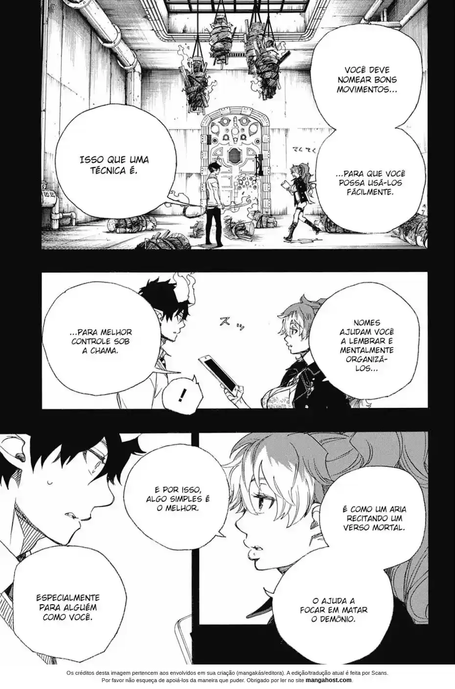 Read Blue Exorcist pt Manga Online