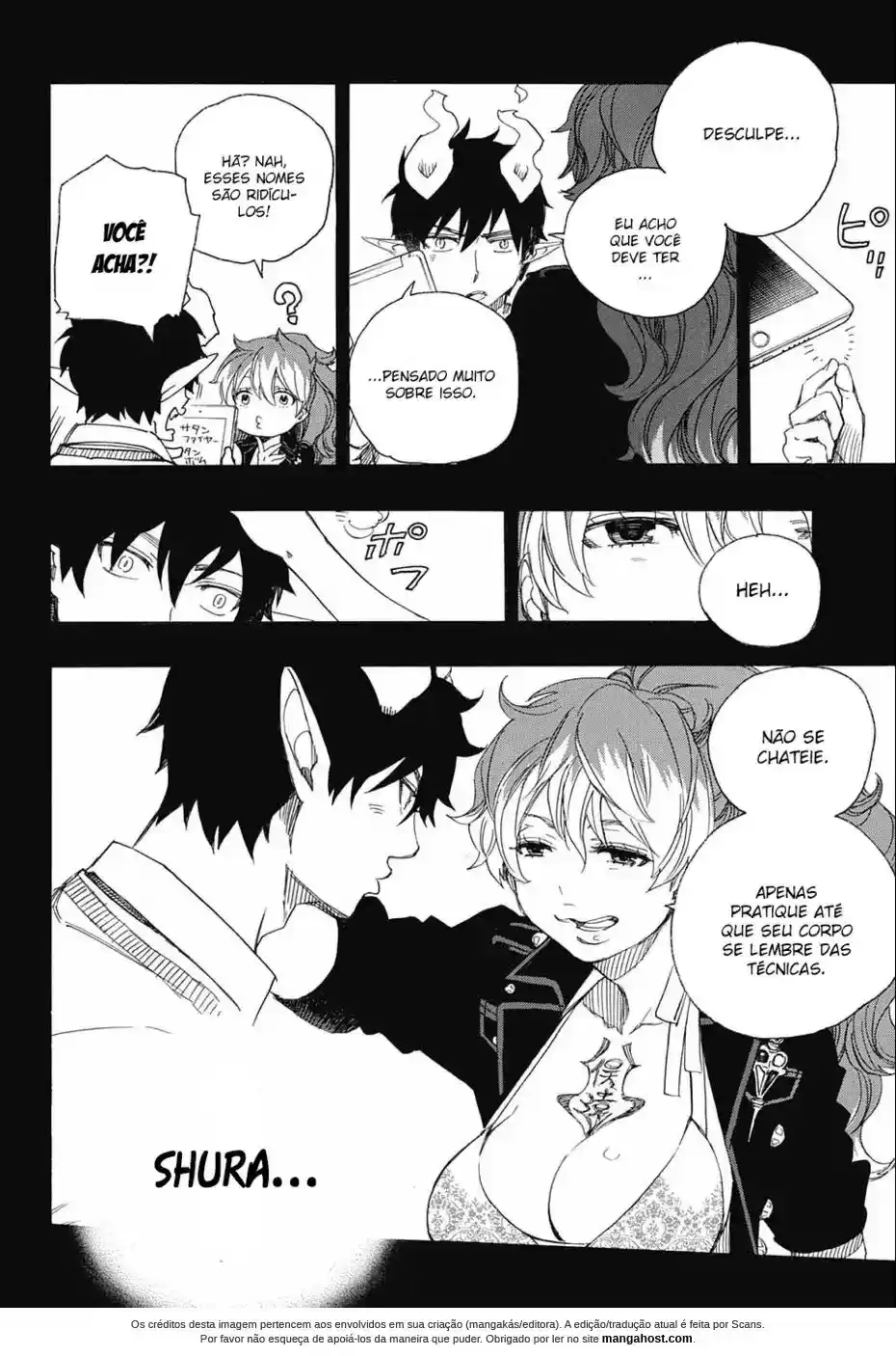 Read Blue Exorcist pt Manga Online