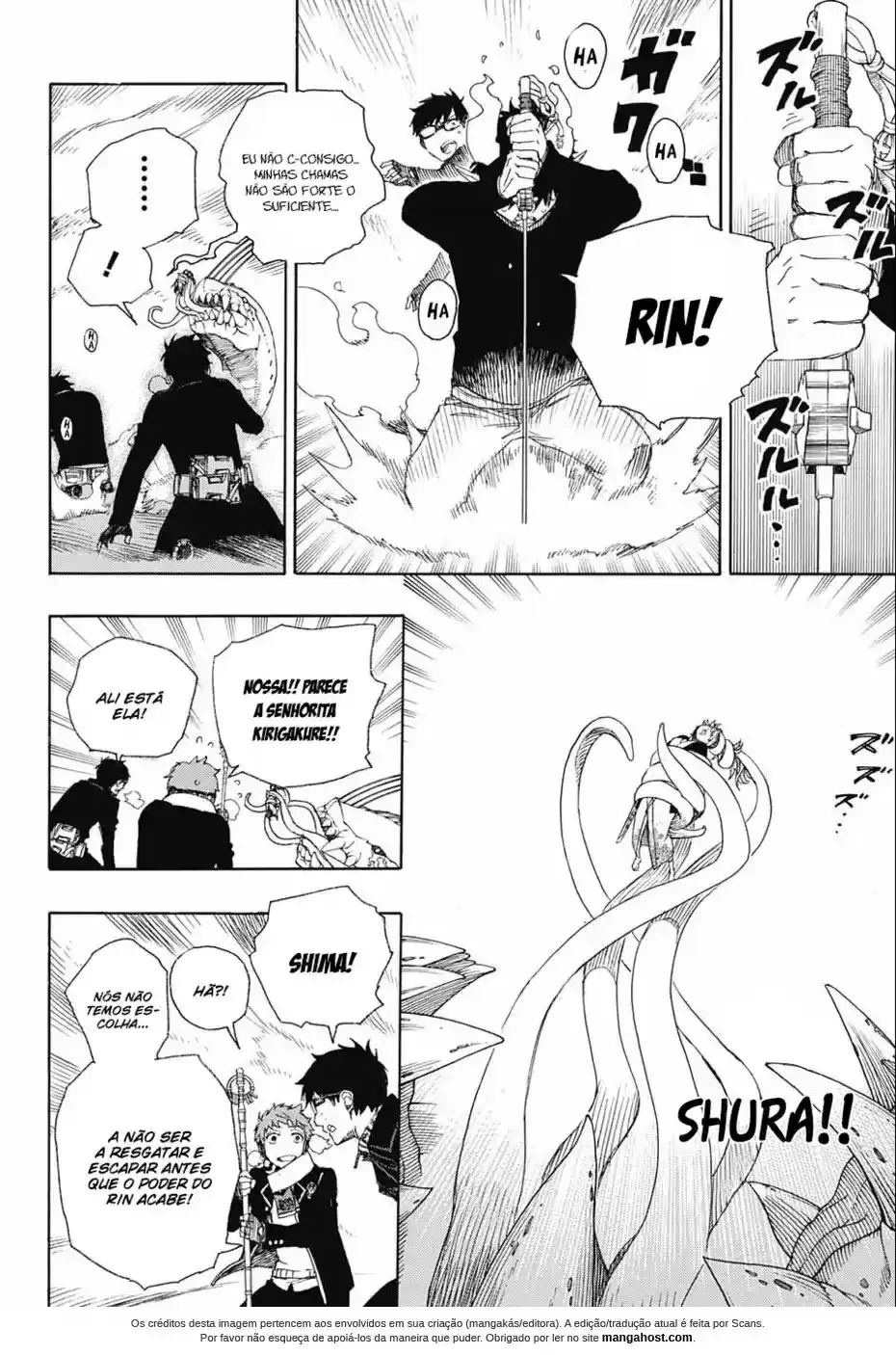 Read Blue Exorcist pt Manga Online