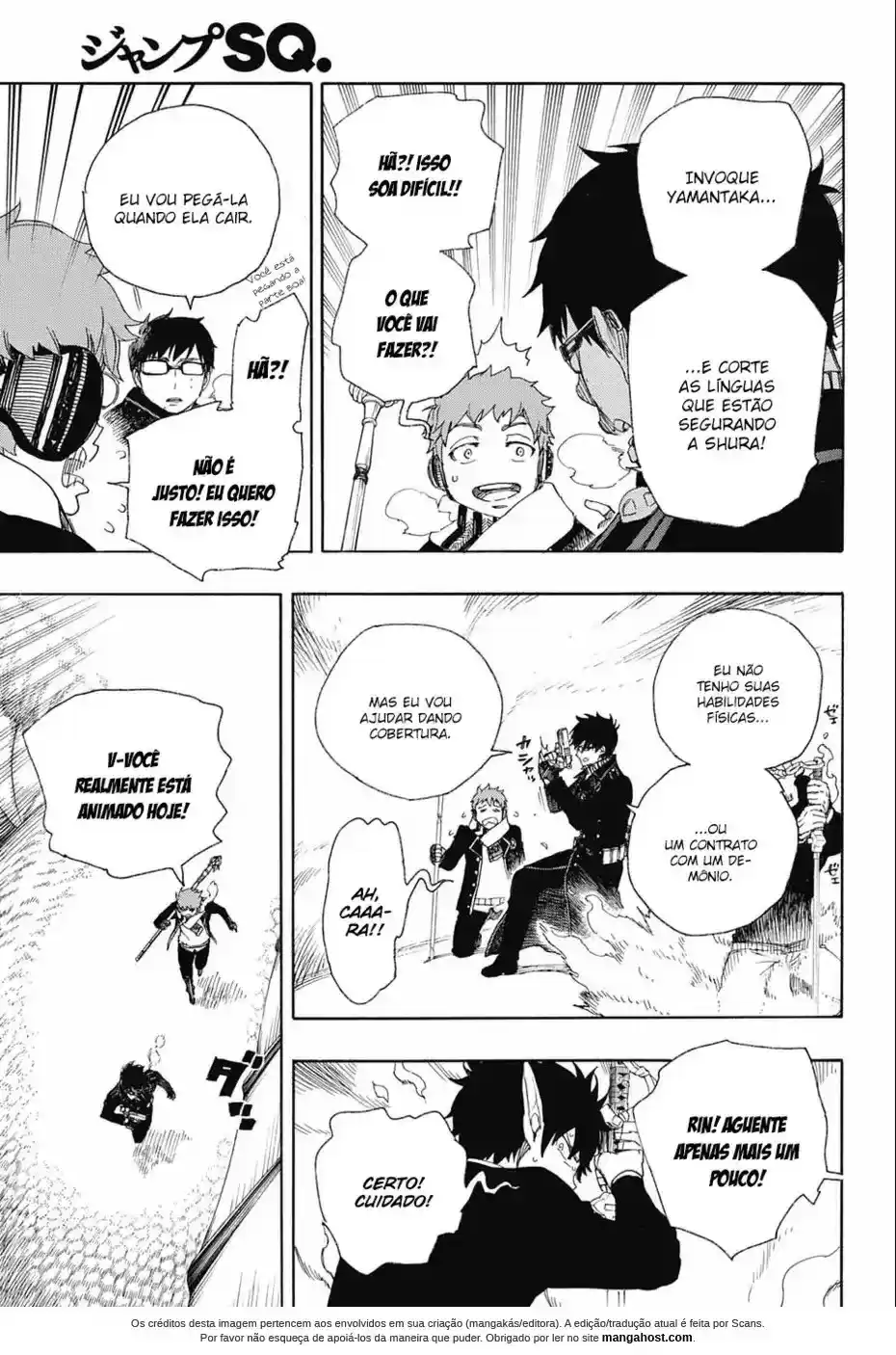 Read Blue Exorcist pt Manga Online