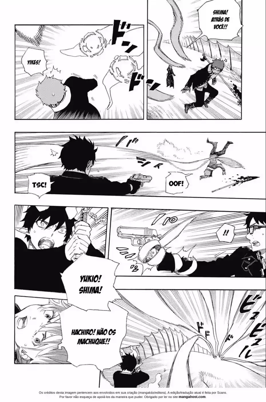 Read Blue Exorcist pt Manga Online