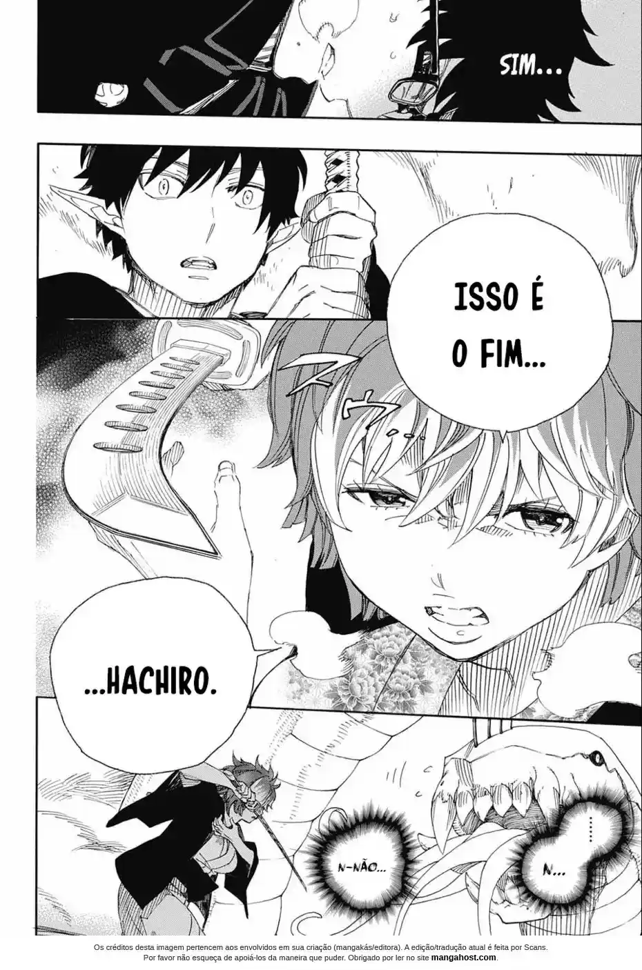 Read Blue Exorcist pt Manga Online