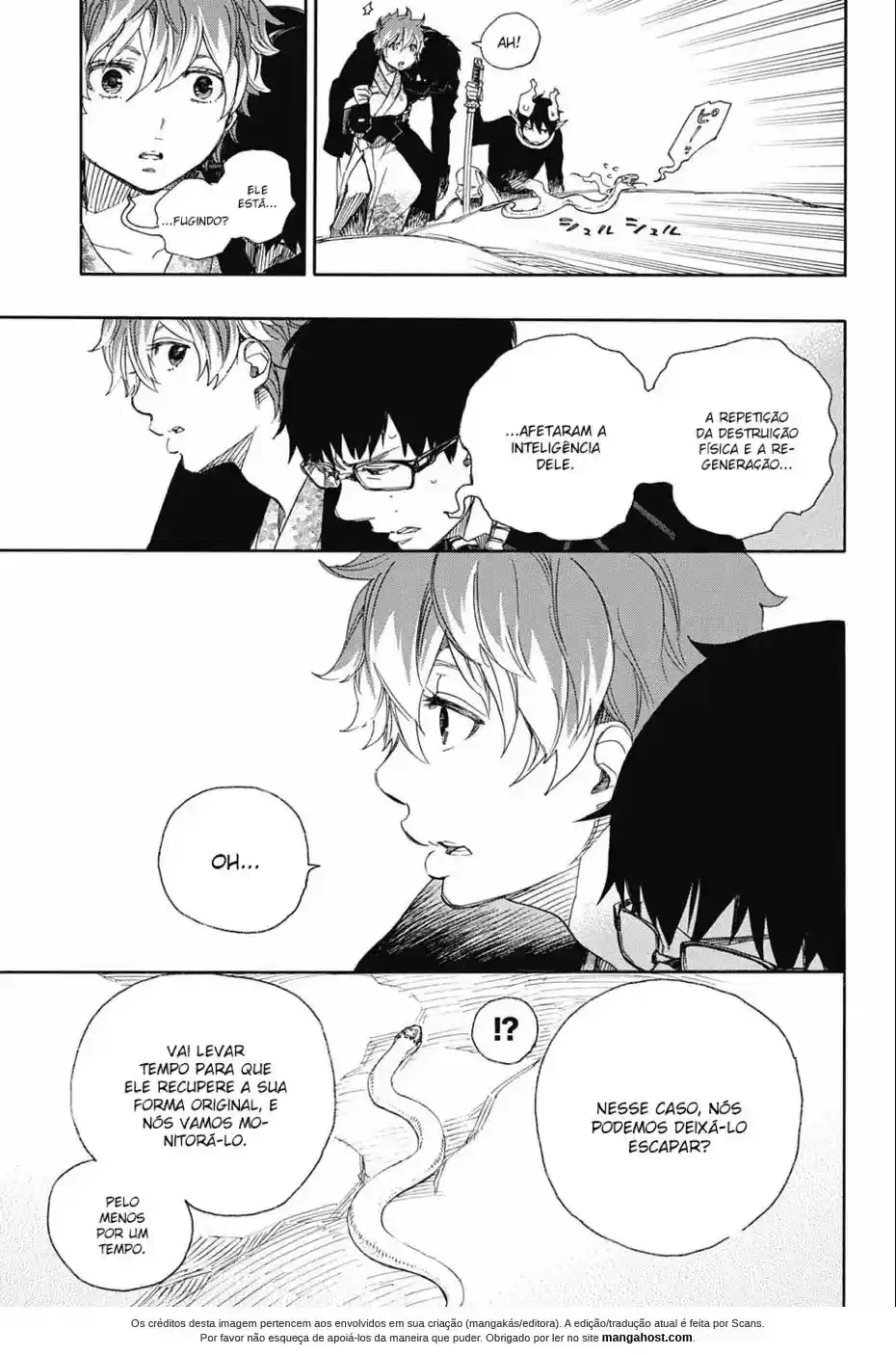 Read Blue Exorcist pt Manga Online