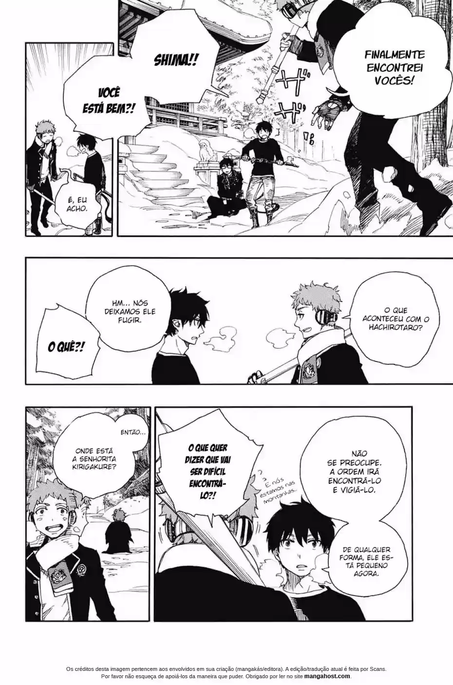 Read Blue Exorcist pt Manga Online