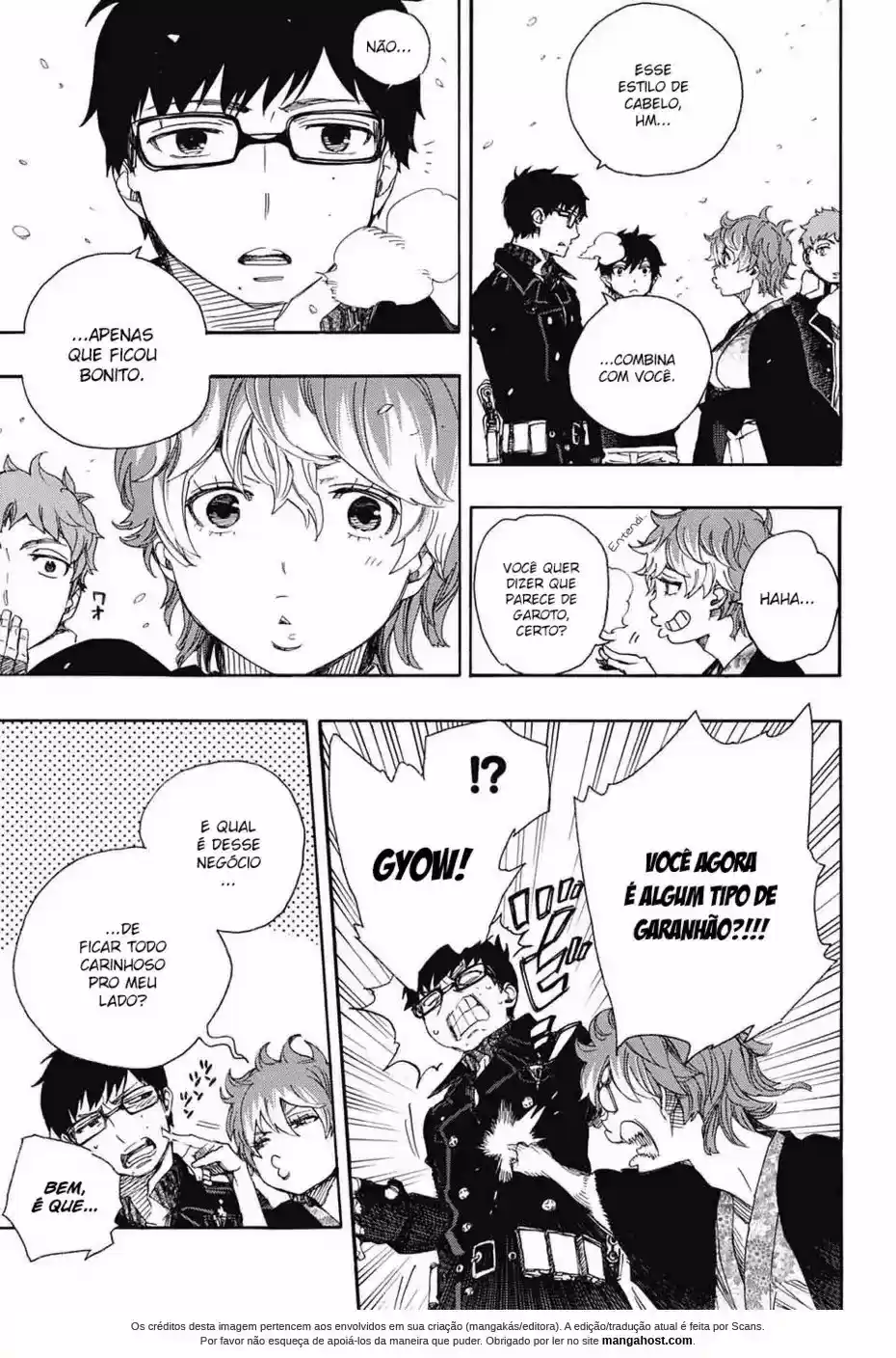 Read Blue Exorcist pt Manga Online