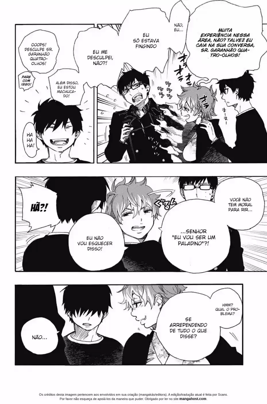 Read Blue Exorcist pt Manga Online