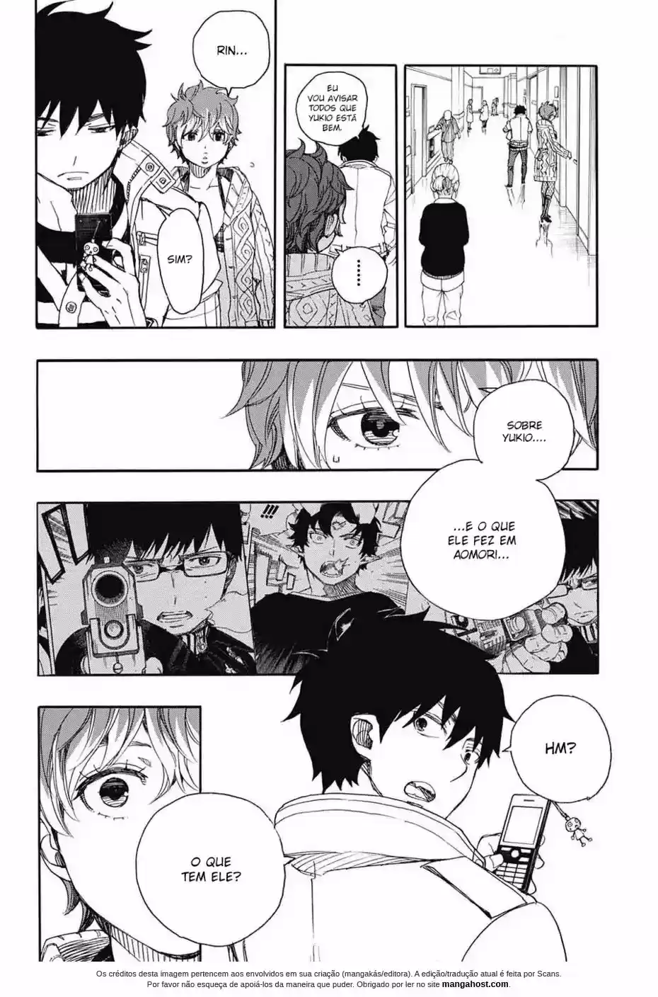 Read Blue Exorcist pt Manga Online