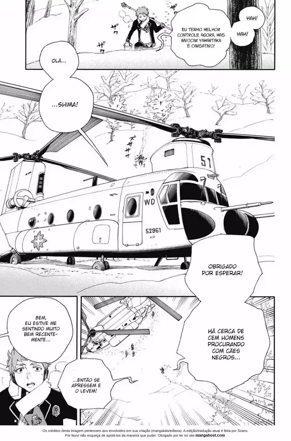 Read Blue Exorcist pt Manga Online
