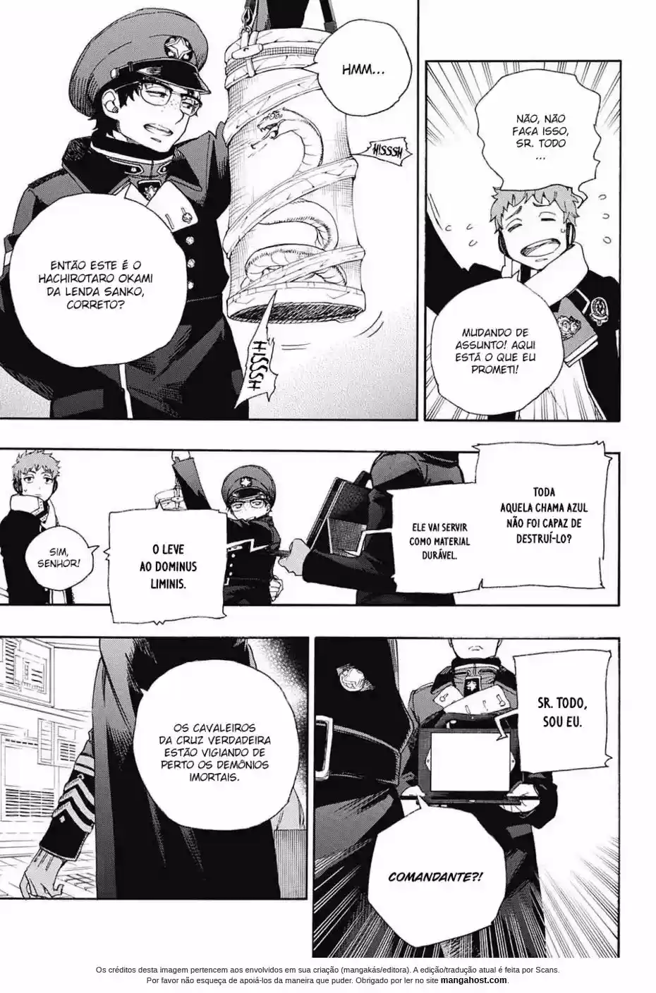 Read Blue Exorcist pt Manga Online