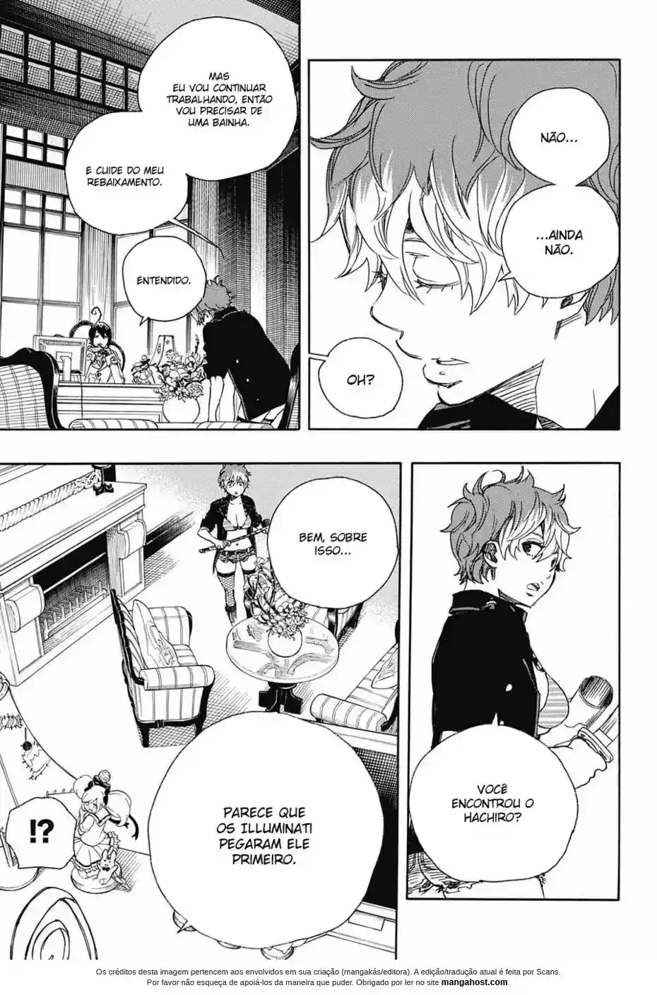 Read Blue Exorcist pt Manga Online