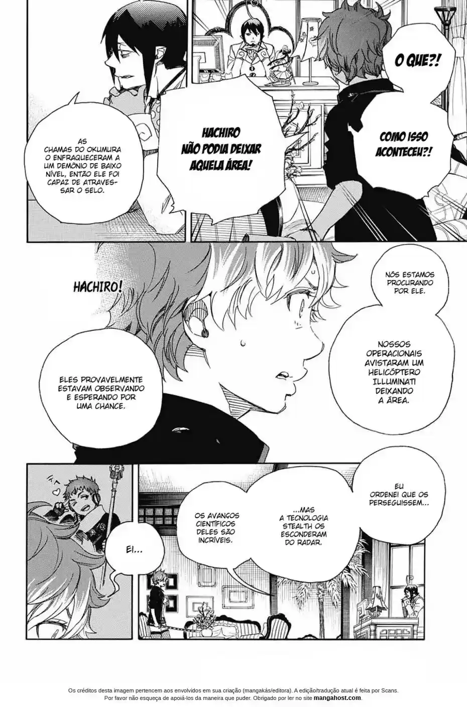 Read Blue Exorcist pt Manga Online