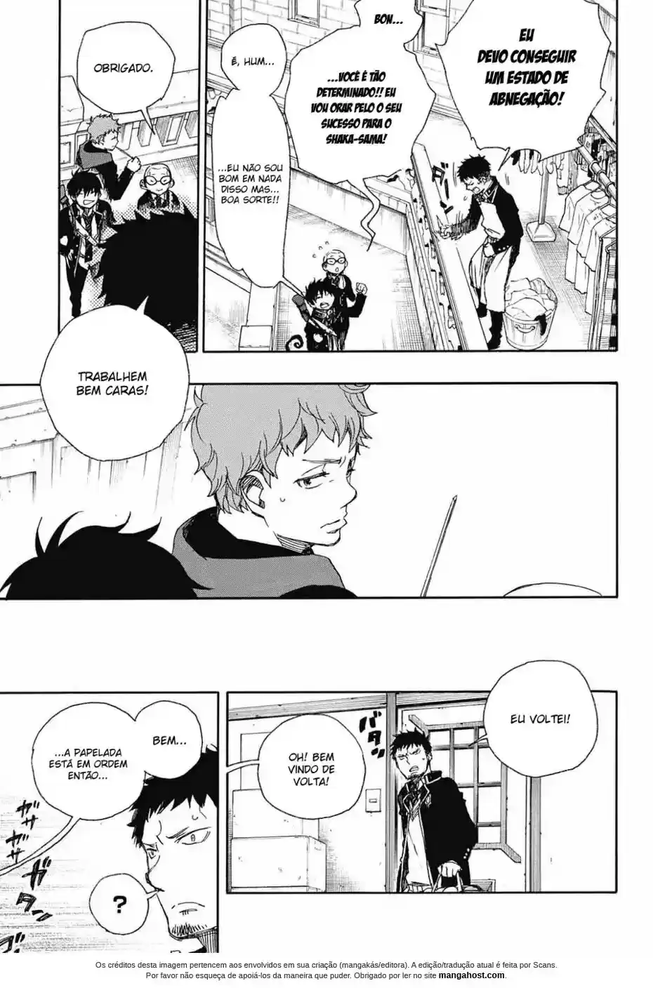 Read Blue Exorcist pt Manga Online