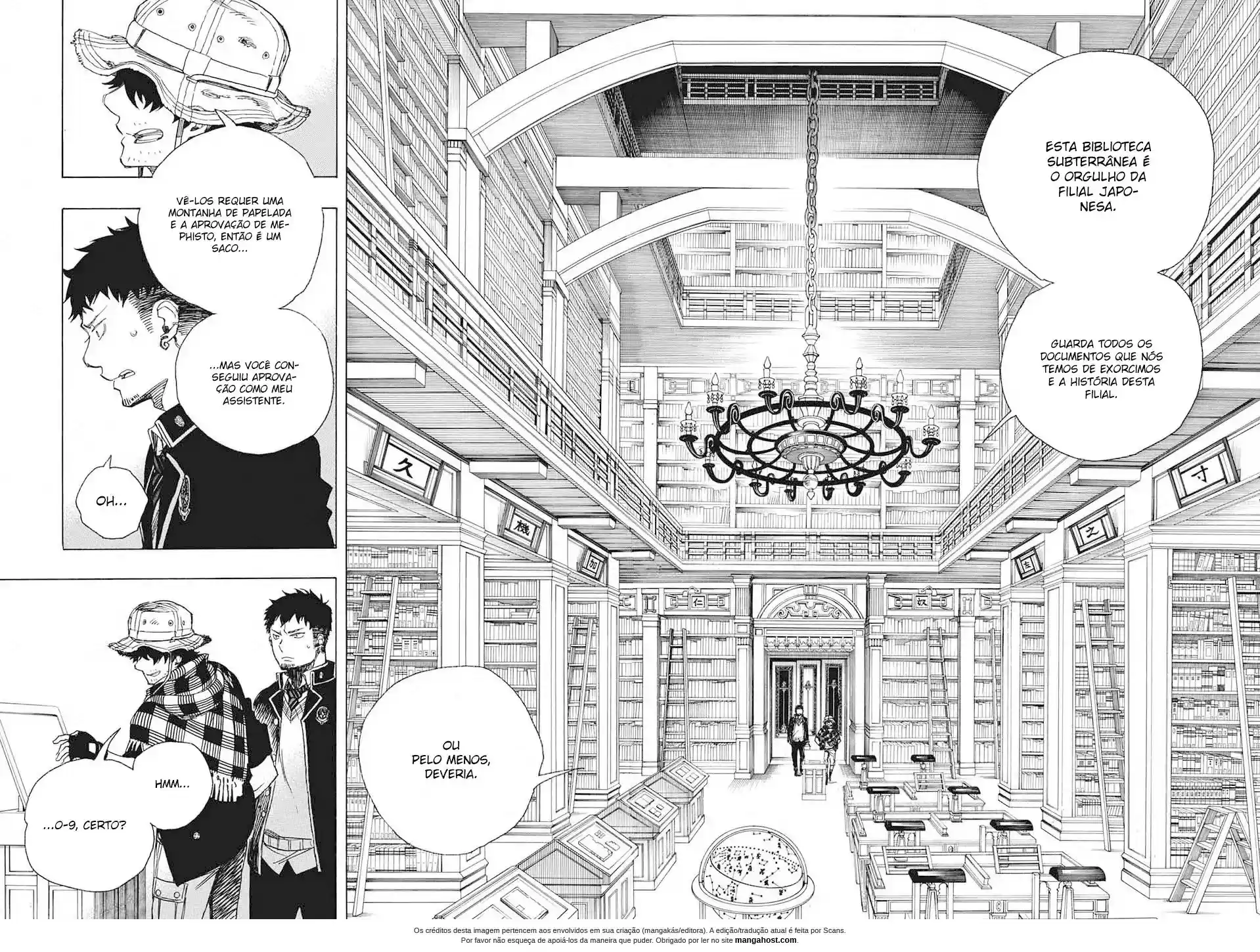 Read Blue Exorcist pt Manga Online