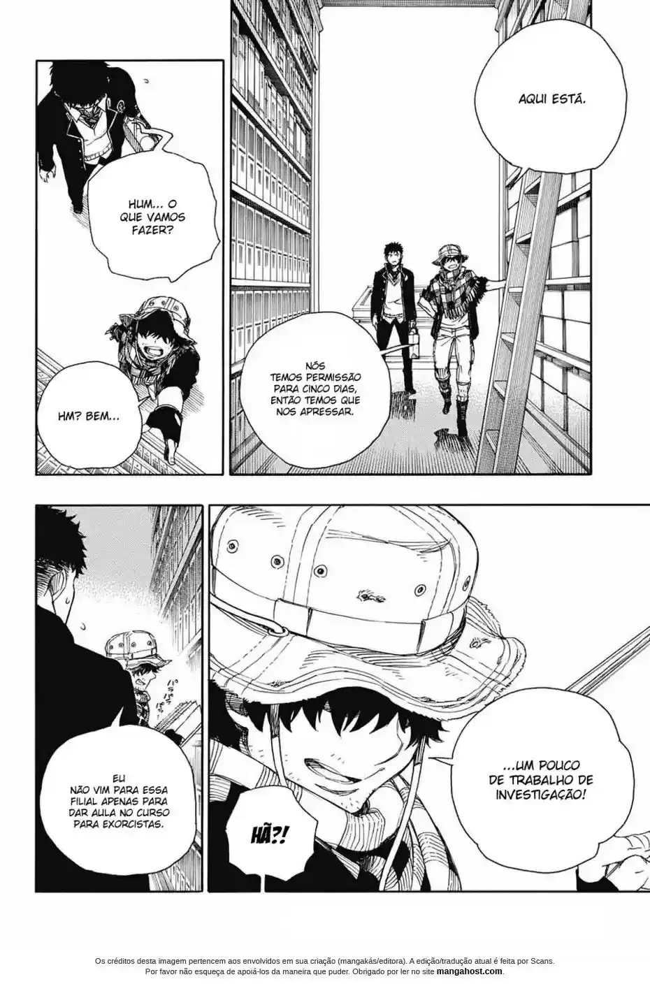 Read Blue Exorcist pt Manga Online