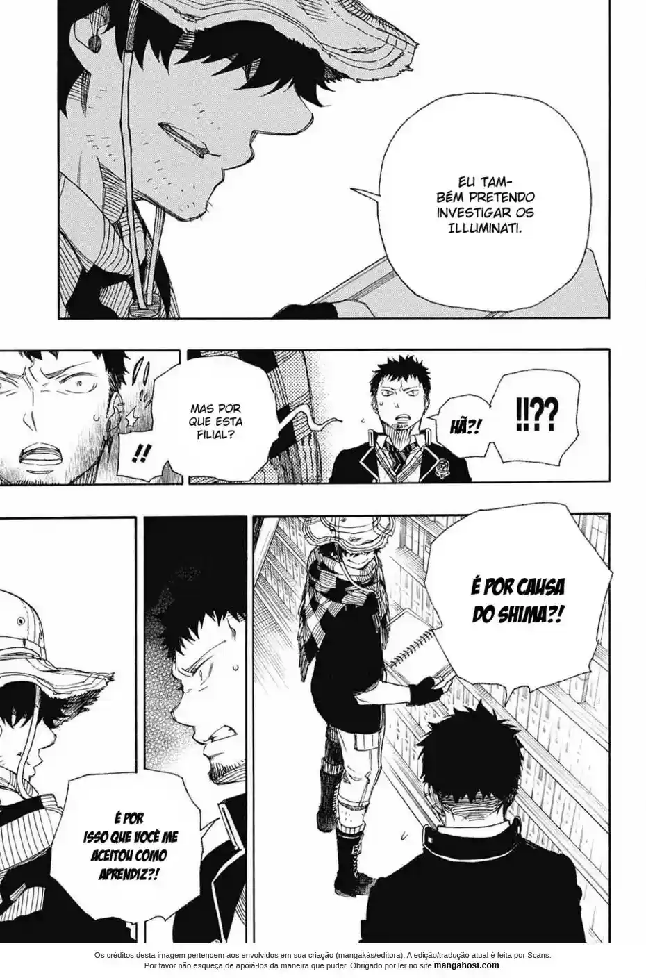 Read Blue Exorcist pt Manga Online