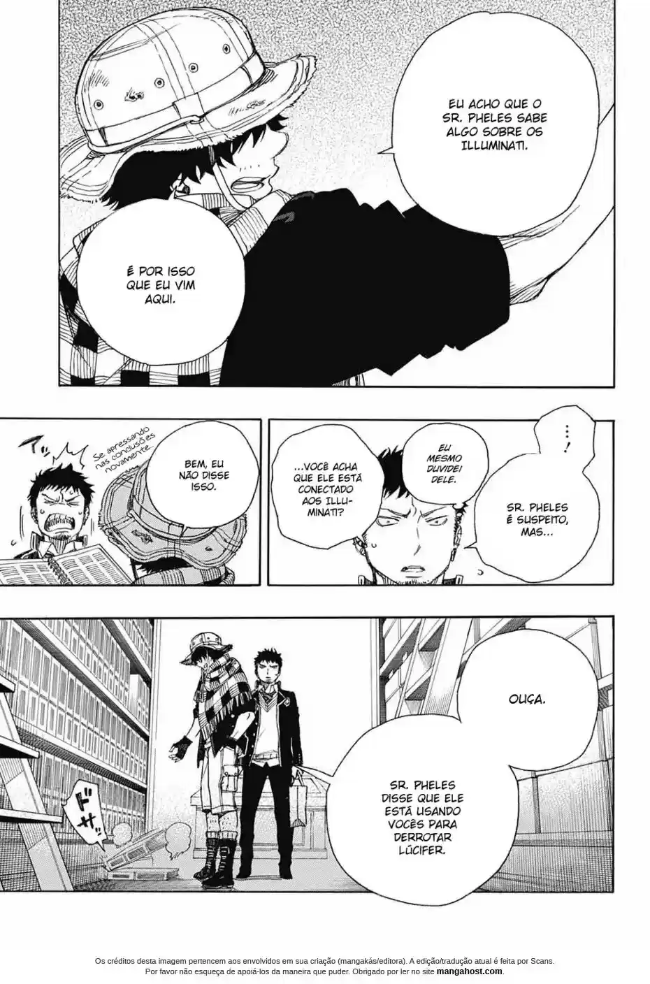 Read Blue Exorcist pt Manga Online