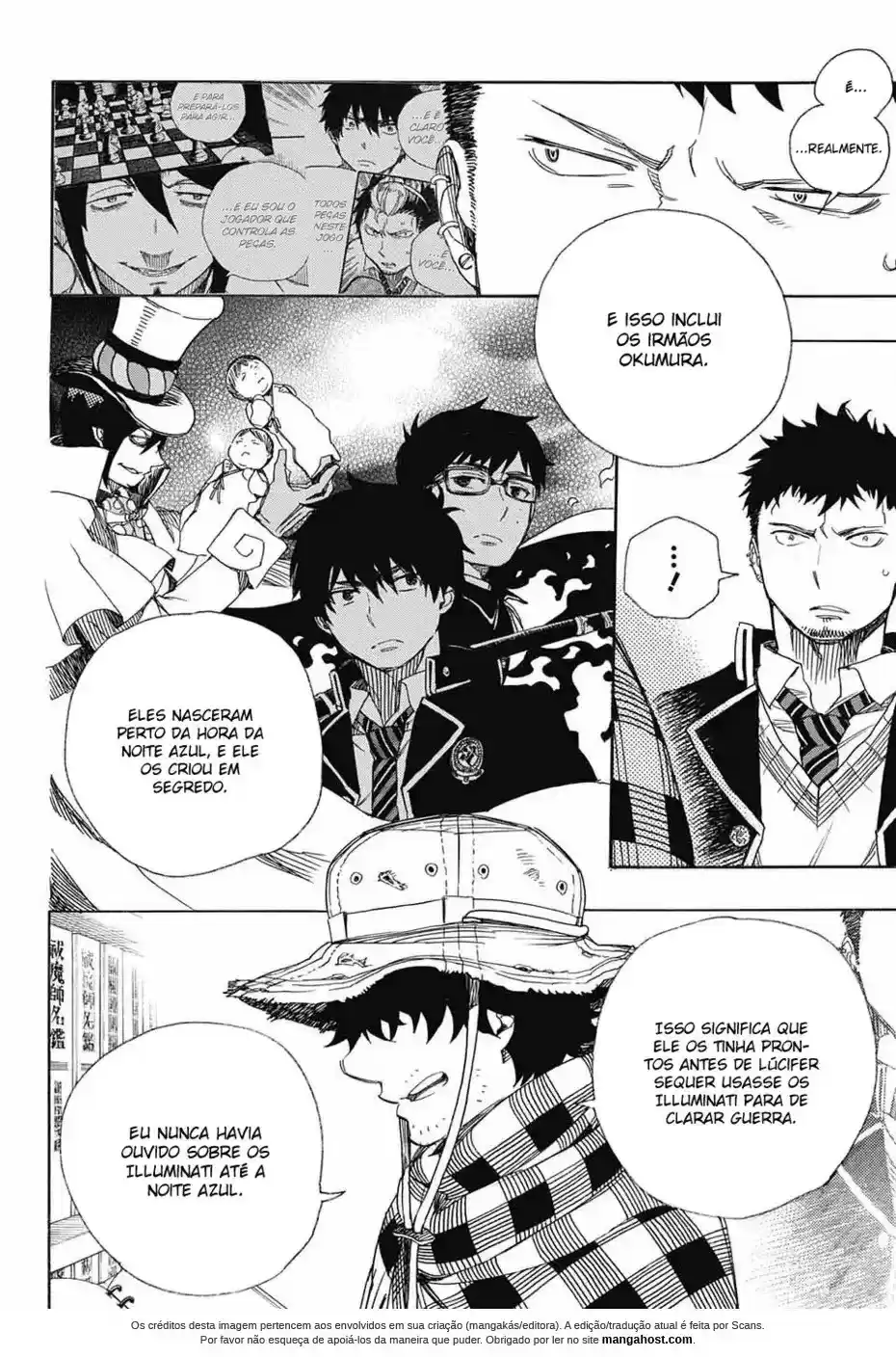 Read Blue Exorcist pt Manga Online