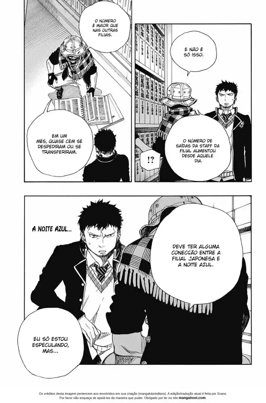 Read Blue Exorcist pt Manga Online