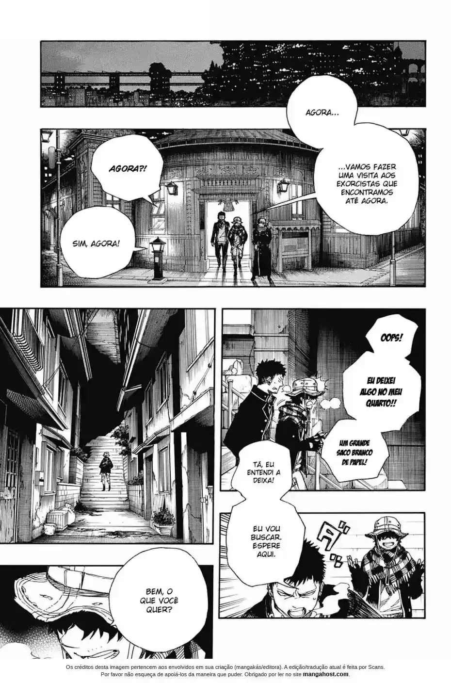 Read Blue Exorcist pt Manga Online