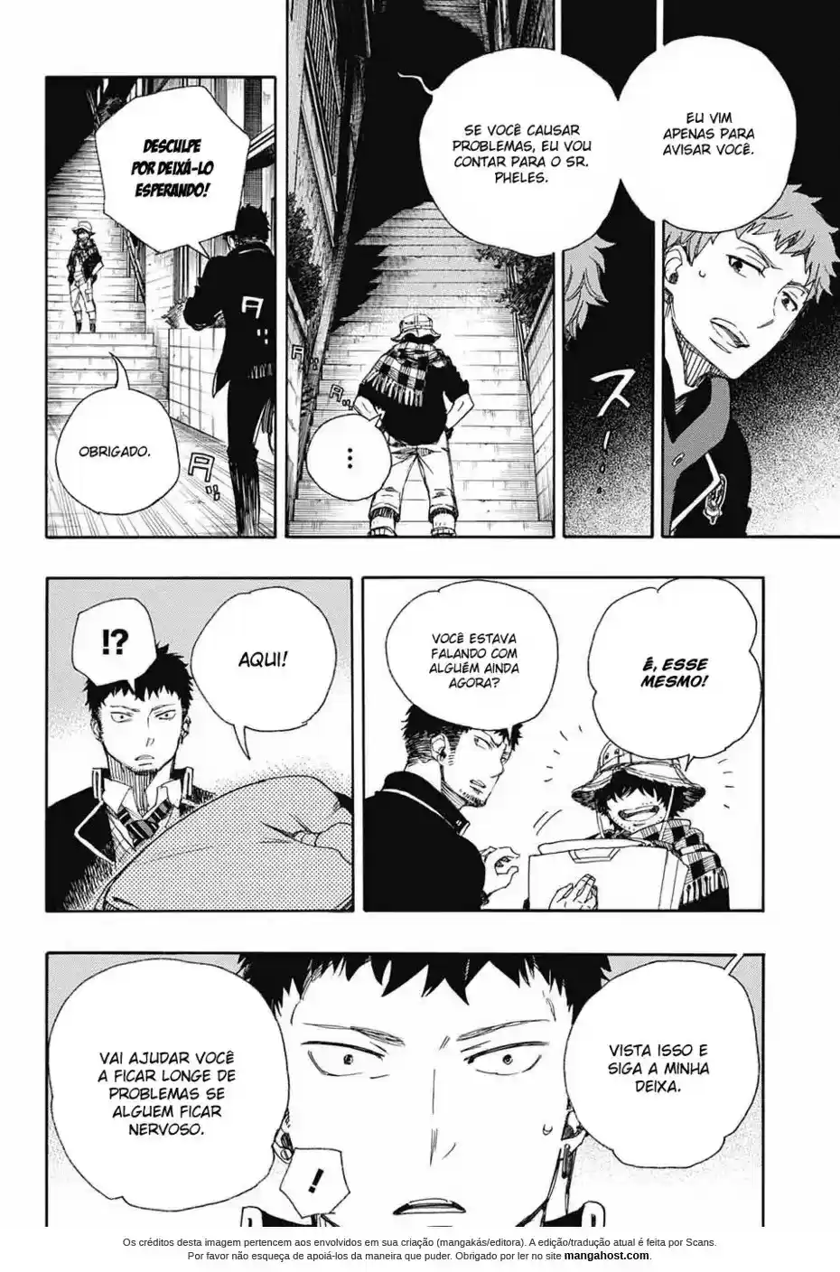 Read Blue Exorcist pt Manga Online