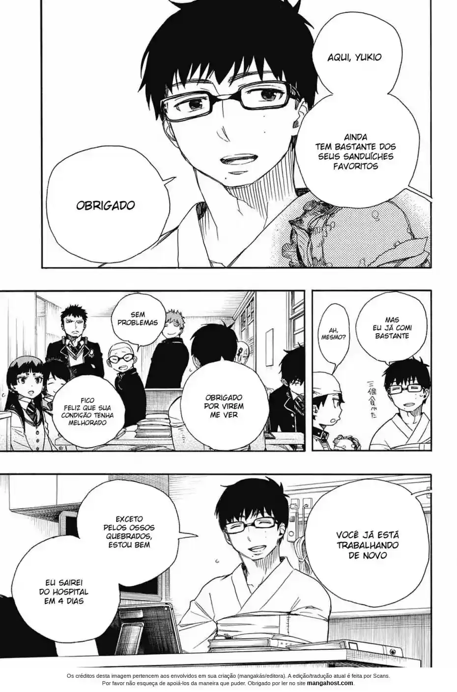 Read Blue Exorcist pt Manga Online