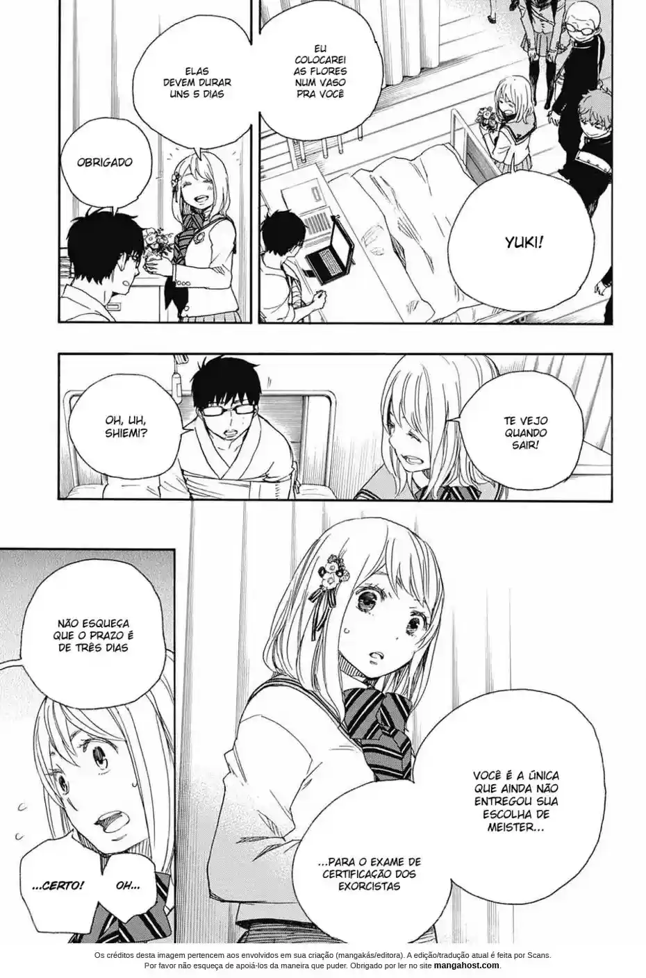 Read Blue Exorcist pt Manga Online