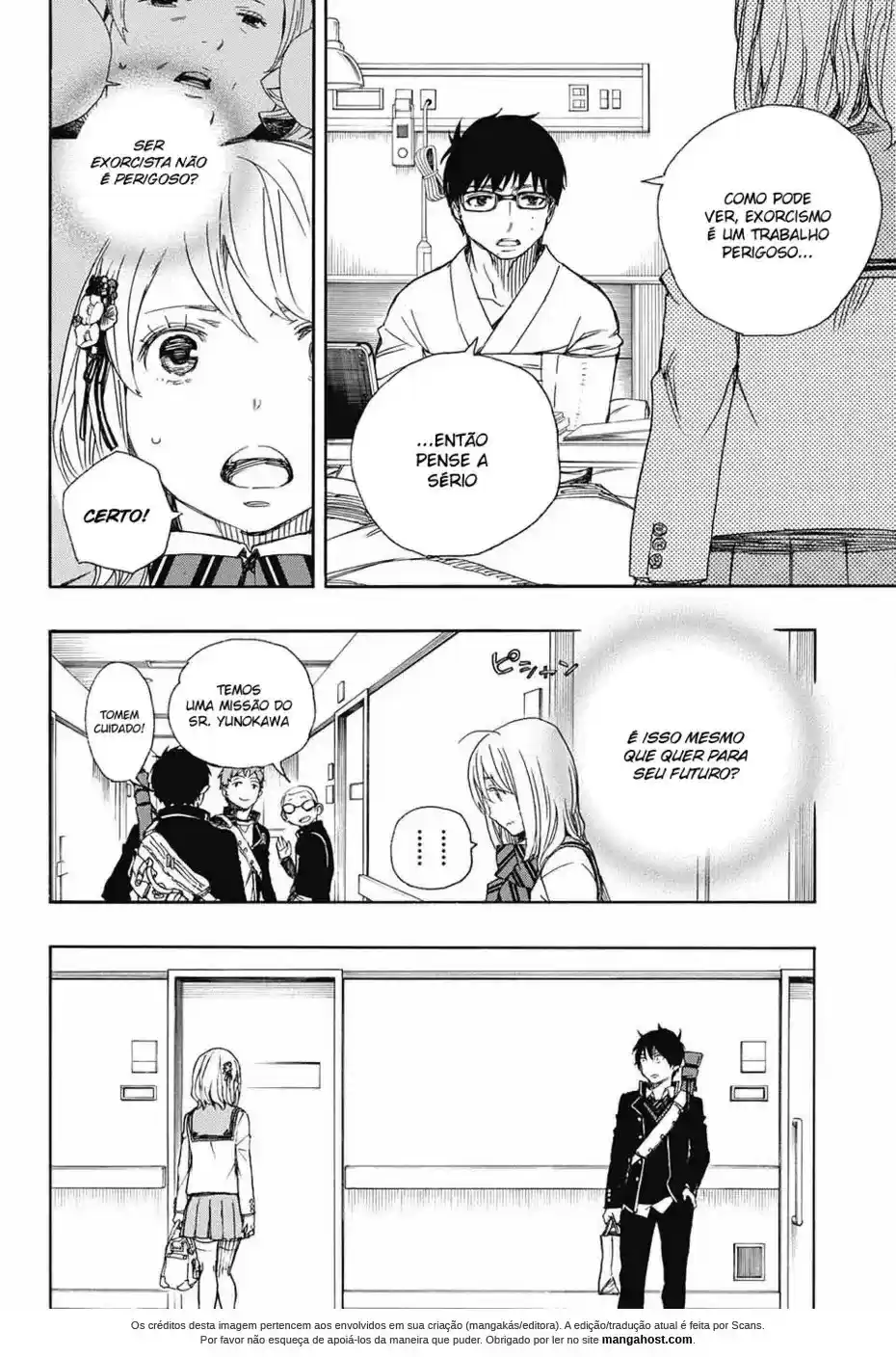 Read Blue Exorcist pt Manga Online