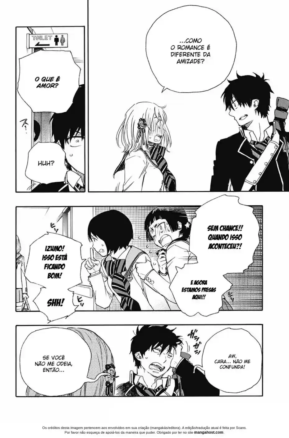 Read Blue Exorcist pt Manga Online
