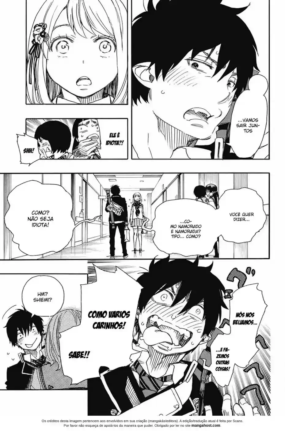 Read Blue Exorcist pt Manga Online
