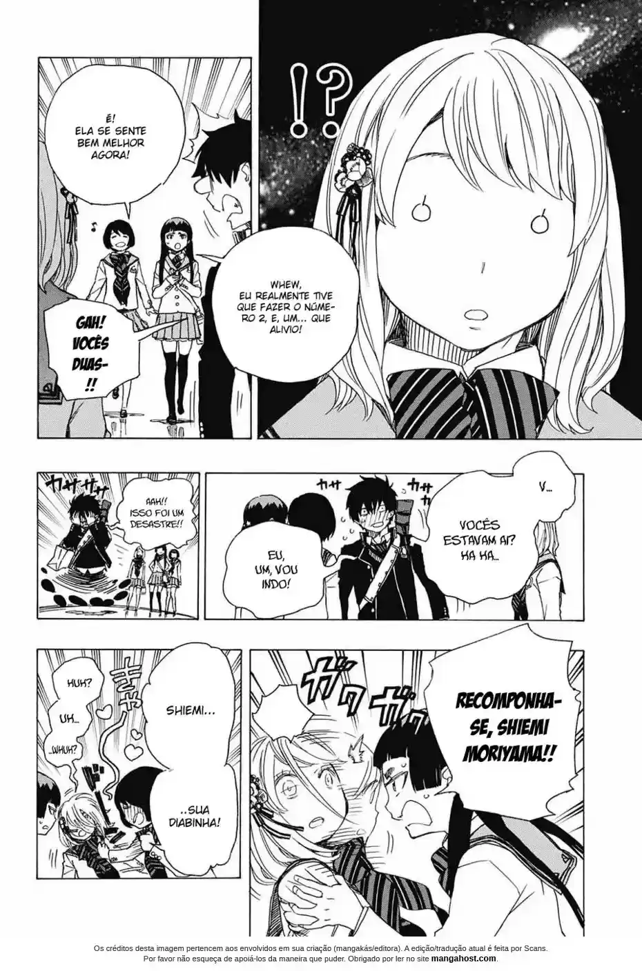 Read Blue Exorcist pt Manga Online