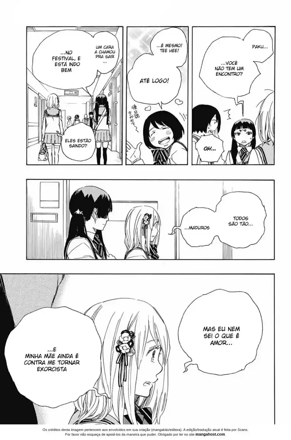 Read Blue Exorcist pt Manga Online