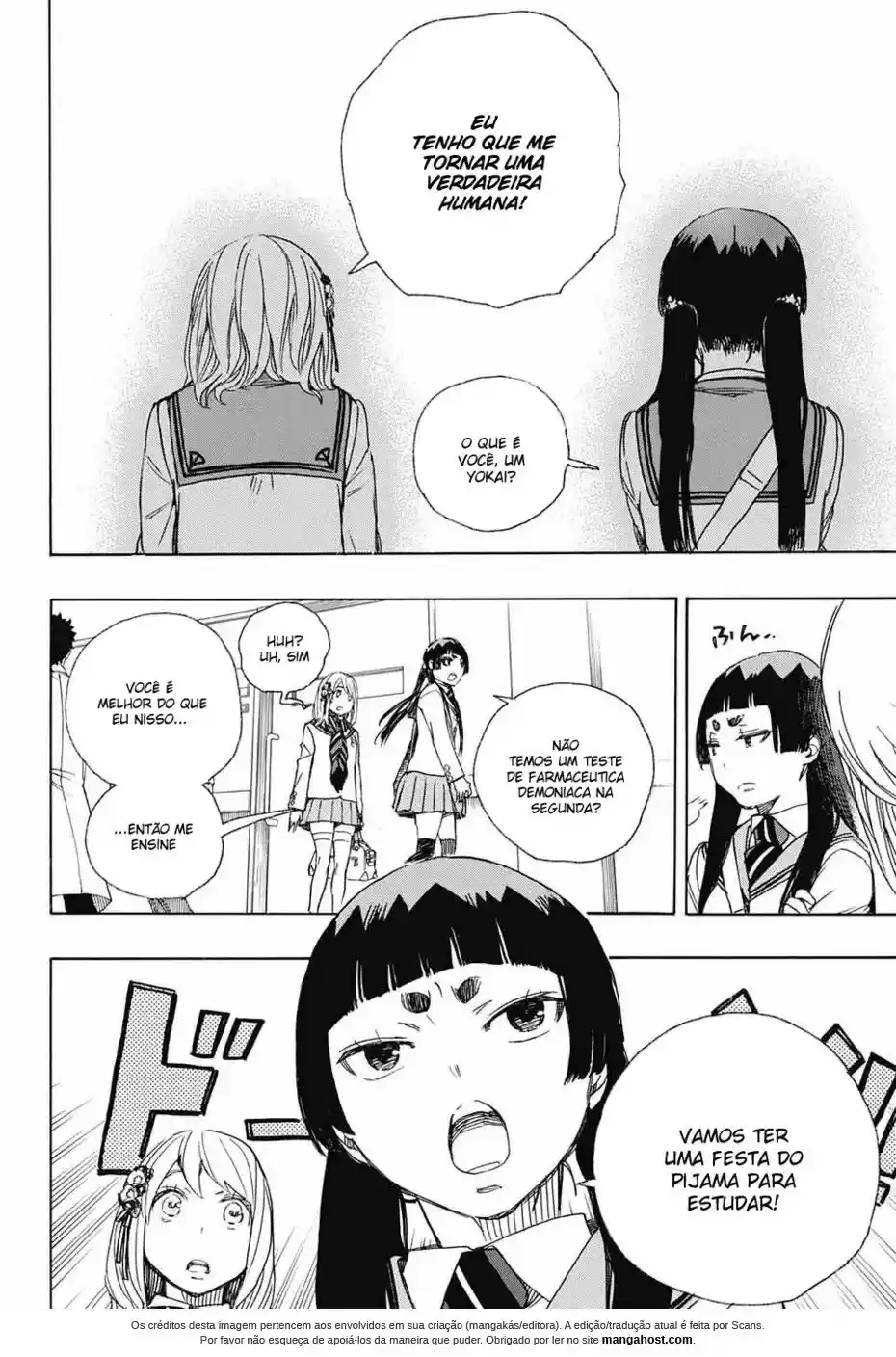 Read Blue Exorcist pt Manga Online