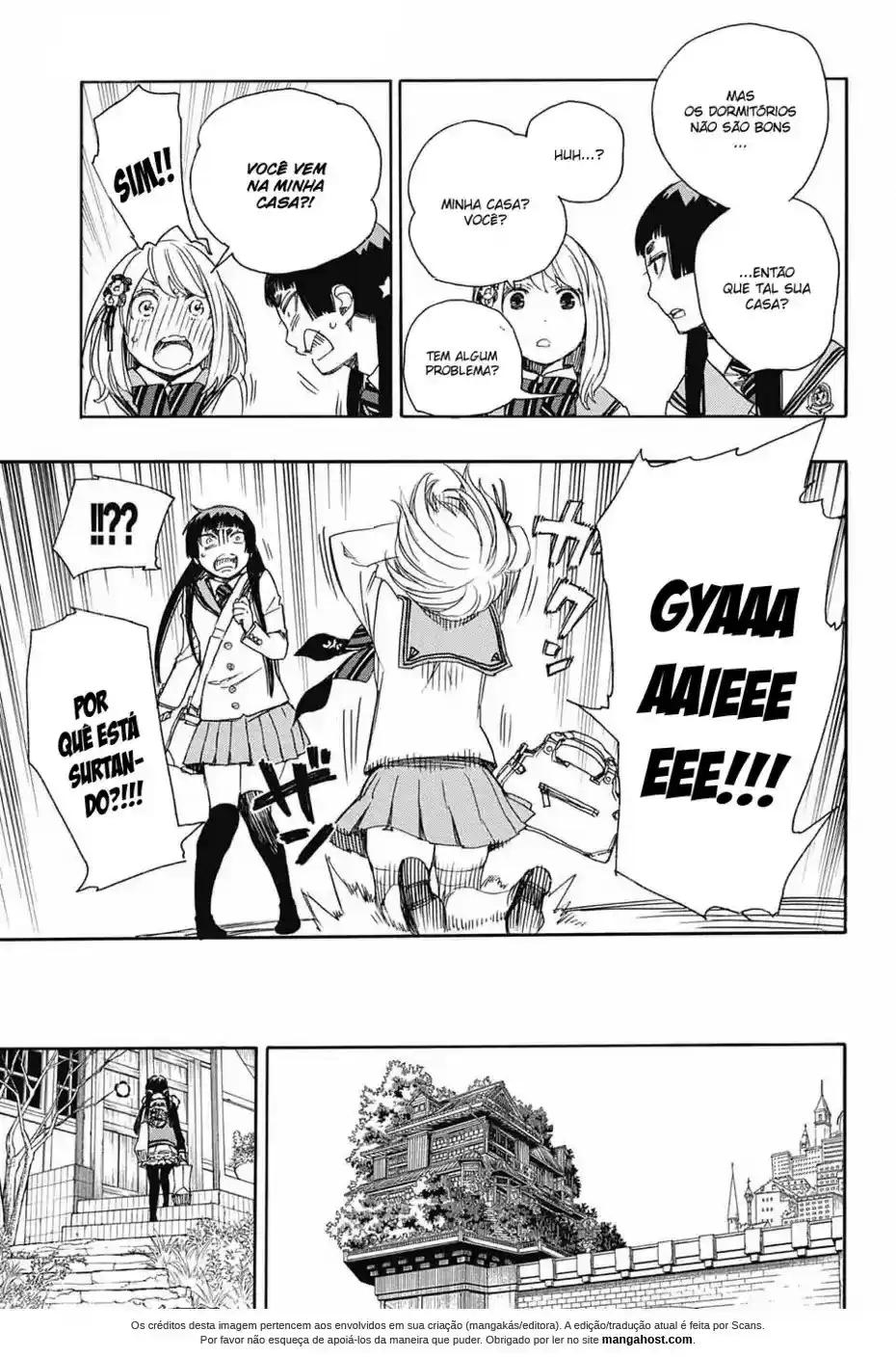 Read Blue Exorcist pt Manga Online