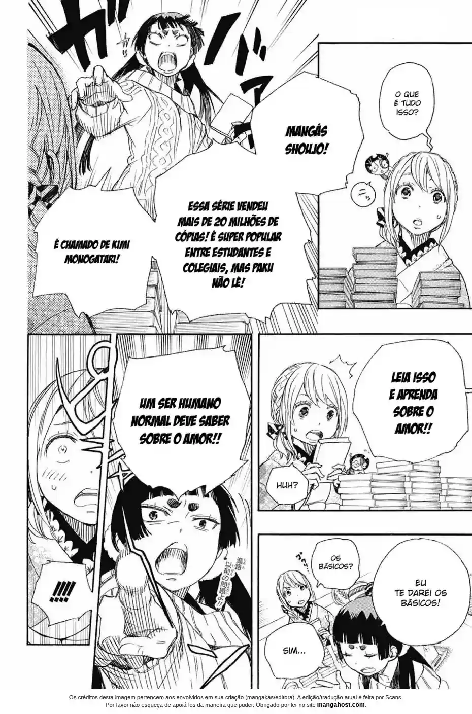 Read Blue Exorcist pt Manga Online