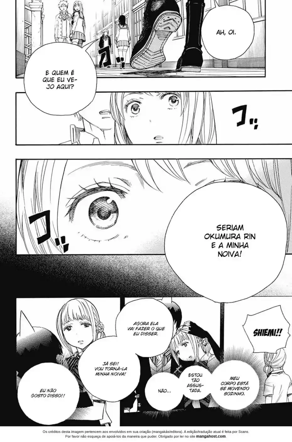 Read Blue Exorcist pt Manga Online