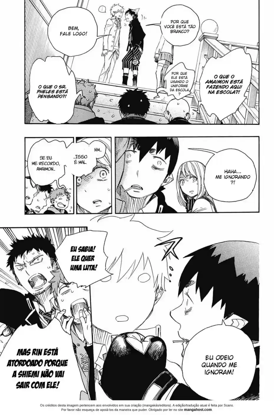Read Blue Exorcist pt Manga Online