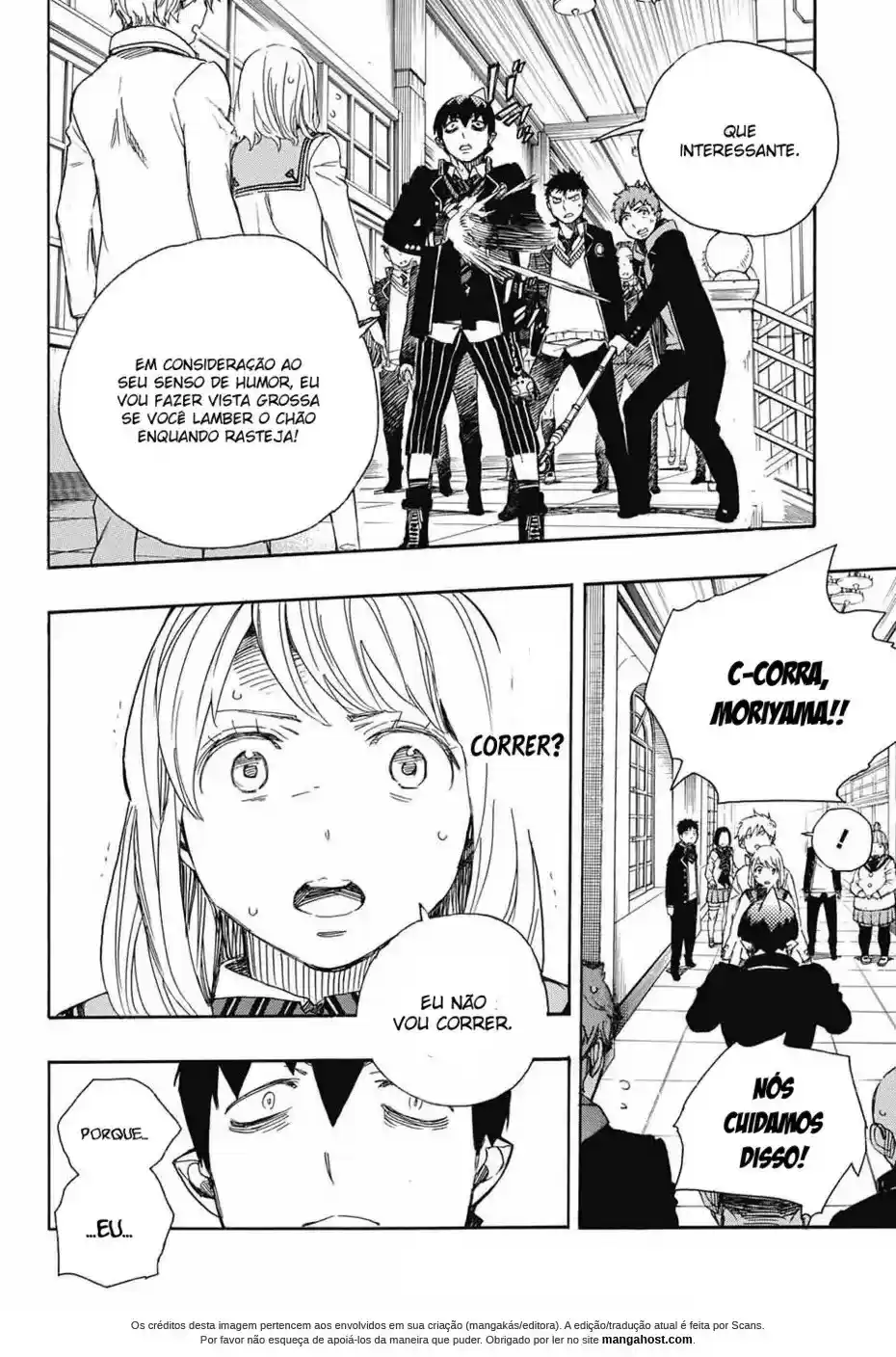 Read Blue Exorcist pt Manga Online