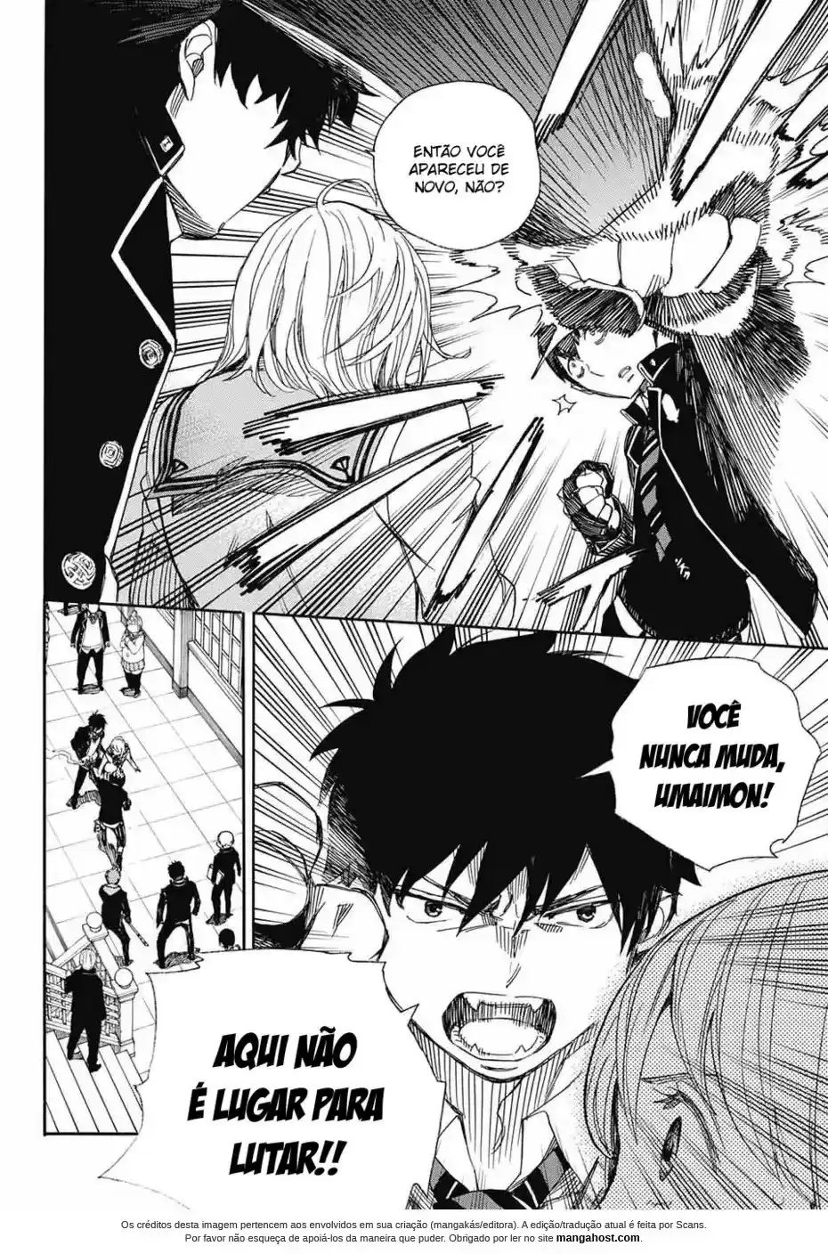 Read Blue Exorcist pt Manga Online
