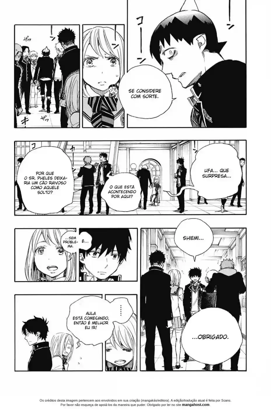 Read Blue Exorcist pt Manga Online