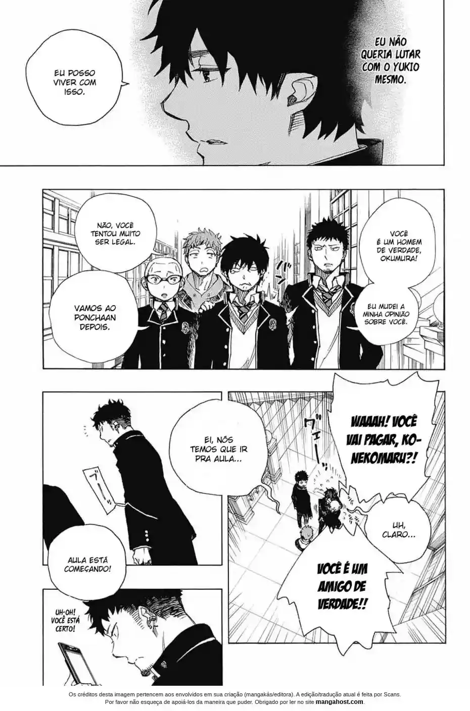Read Blue Exorcist pt Manga Online