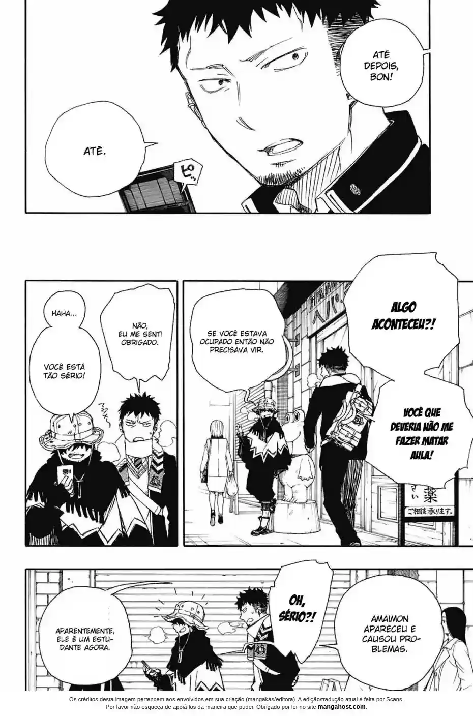 Read Blue Exorcist pt Manga Online