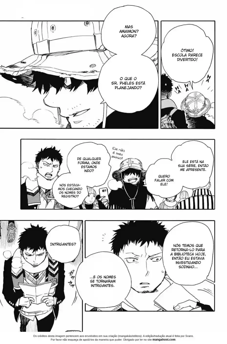 Read Blue Exorcist pt Manga Online