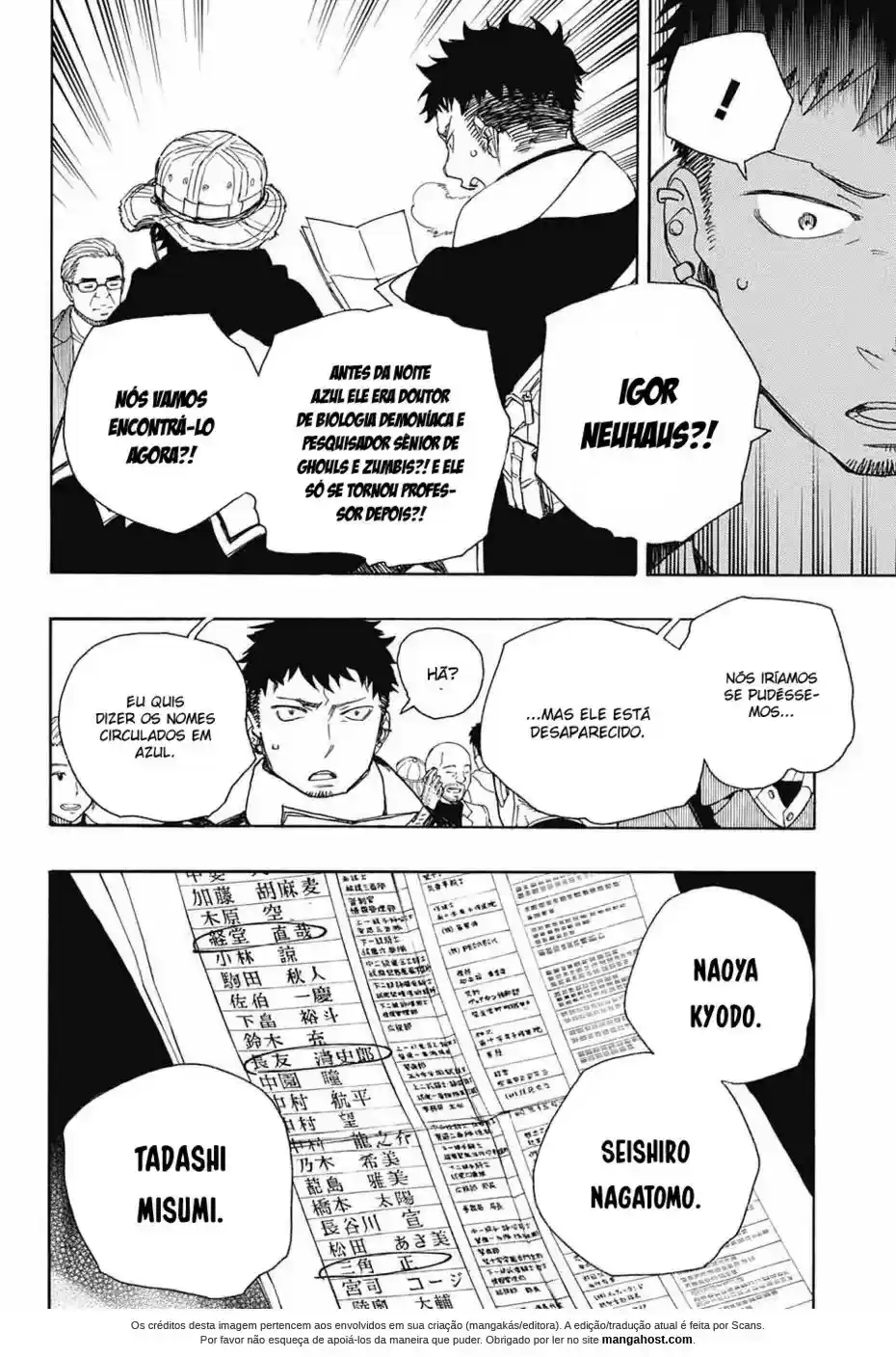 Read Blue Exorcist pt Manga Online