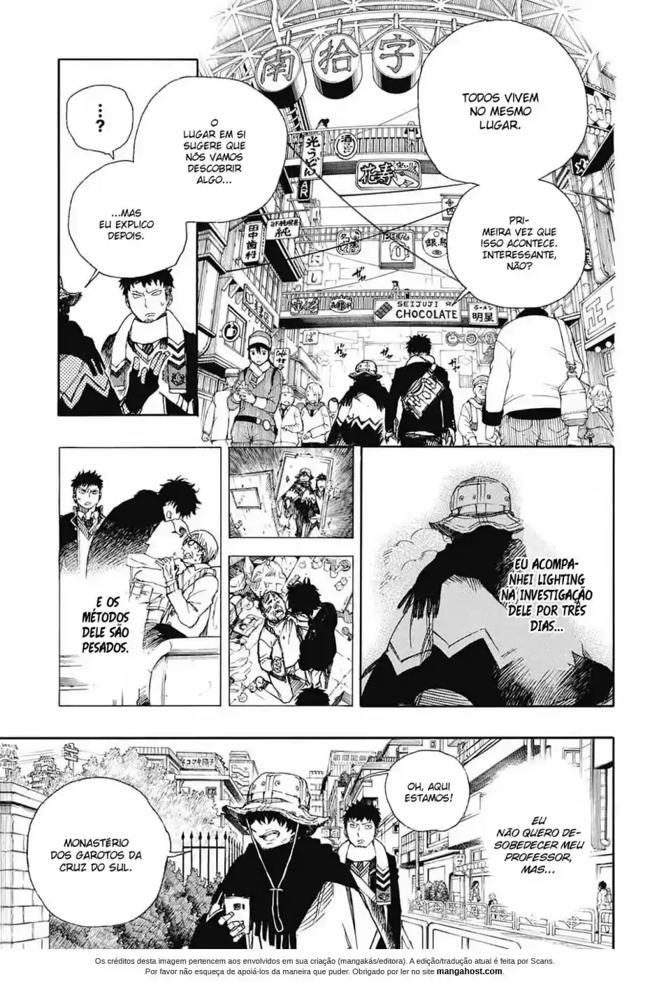 Read Blue Exorcist pt Manga Online