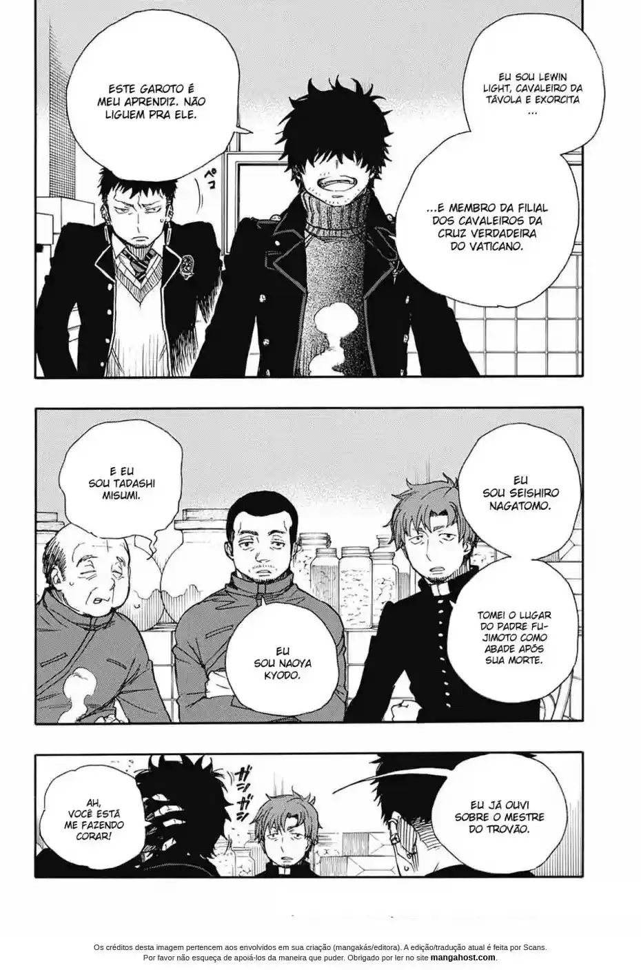Read Blue Exorcist pt Manga Online