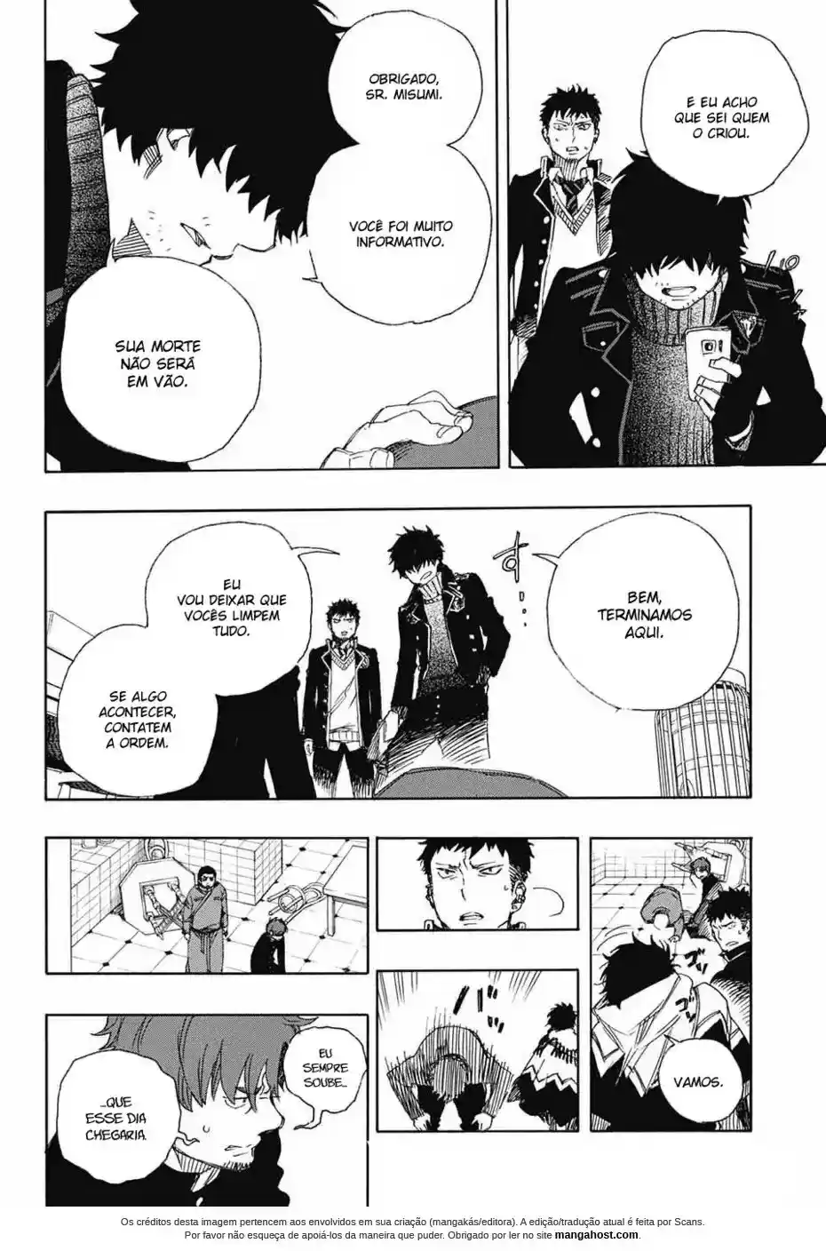 Read Blue Exorcist pt Manga Online