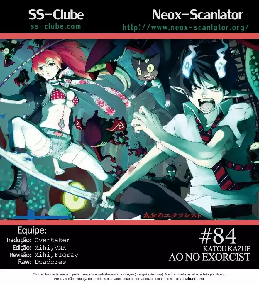 Read Blue Exorcist pt Manga Online
