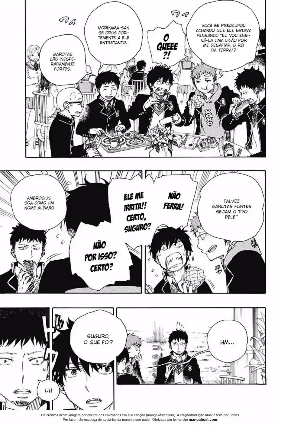 Read Blue Exorcist pt Manga Online
