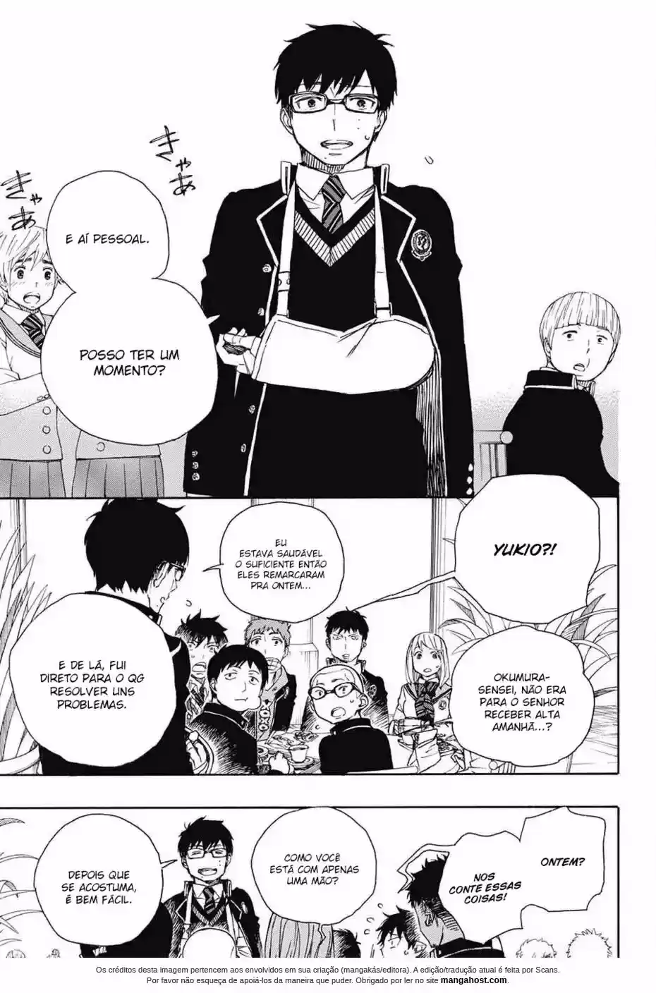 Read Blue Exorcist pt Manga Online